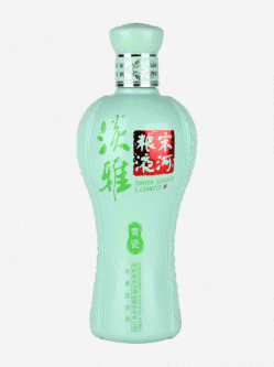 青海烤花喷釉酒瓶